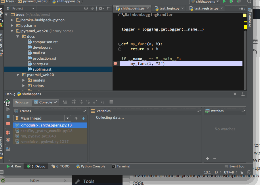 difference between pycharm professional and community