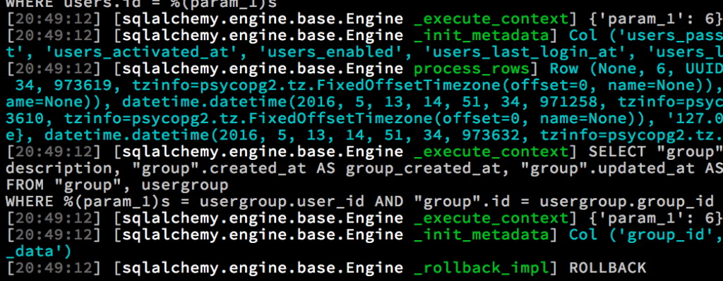 python logging